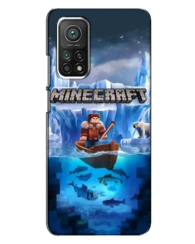 Чехол для Xiaomi Mi 10T Pro с картинкой «Minecraft ледяной мир» Чехол для Xiaomi Mi 10T Pro с картинкой «Minecraft ледяной мир»