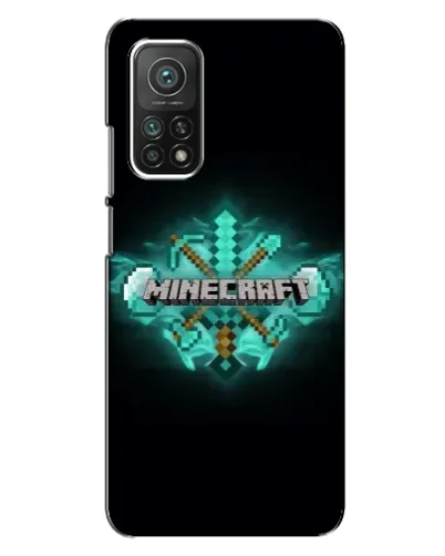 Чехол для Xiaomi Mi 10T Pro с картинкой «Minecraft Diamond лого» Чехол для Xiaomi Mi 10T Pro с картинкой «Minecraft Diamond лого»