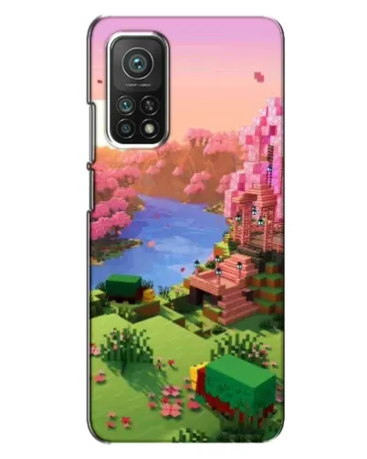 Чехол для Xiaomi Mi 10T Pro с картинкой «Розовое дерево Minecraft» Чехол для Xiaomi Mi 10T Pro с картинкой «Розовое дерево Minecraft»