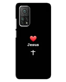 Чехол для Xiaomi Mi 10T Pro с картинкой «Сердце - Jesus» Чехол для Xiaomi Mi 10T Pro с картинкой «Сердце - Jesus»