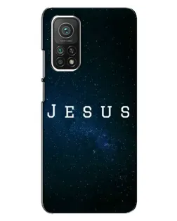 Чехол для Xiaomi Mi 10T Pro с картинкой «Звездное небо Jesus»