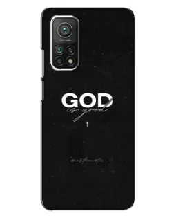 Чехол для Xiaomi Mi 10T Pro с картинкой «GOD — Бог над всем»