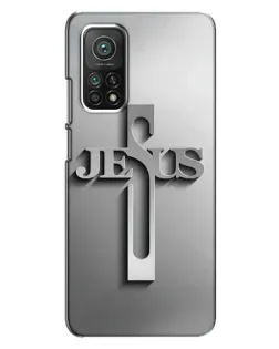 Чехол для Xiaomi Mi 10T Pro с картинкой «Металлический крест Jesus» Чехол для Xiaomi Mi 10T Pro с картинкой «Металлический крест Jesus»