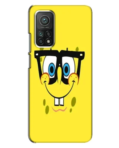 Чехол для Xiaomi Mi 10T Pro с картинкой «Минималистичный Спанч Боб» Чехол для Xiaomi Mi 10T Pro с картинкой «Минималистичный Спанч Боб»