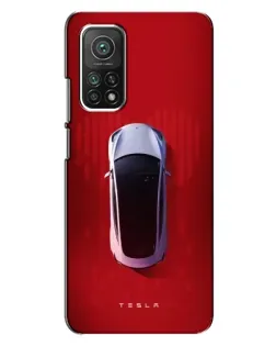 Чехол для Xiaomi Mi 10T Pro с картинкой «Tesla Top View» Чехол для Xiaomi Mi 10T Pro с картинкой «Tesla Top View»