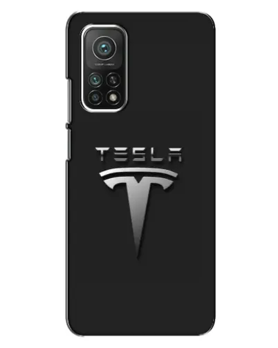 Чехол для Xiaomi Mi 10T Pro с картинкой «Стальной логотип Tesla» Чехол для Xiaomi Mi 10T Pro с картинкой «Стальной логотип Tesla»