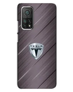 Чехол для Xiaomi Mi 10T Pro с картинкой «Металлическая текстура Tesla» Чехол для Xiaomi Mi 10T Pro с картинкой «Металлическая текстура Tesla»