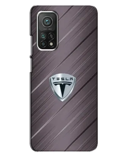 Чехол для Xiaomi Mi 10T Pro с картинкой «Металлическая текстура Tesla» Чехол для Xiaomi Mi 10T Pro с картинкой «Металлическая текстура Tesla»