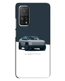 Чехол для Xiaomi Mi 10T Pro с картинкой «Серебристый Cybertruck Tesla» Чехол для Xiaomi Mi 10T Pro с картинкой «Серебристый Cybertruck Tesla»