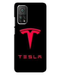 Чехол для Xiaomi Mi 10T Pro с картинкой «Tesla Red Logo» Чехол для Xiaomi Mi 10T Pro с картинкой «Tesla Red Logo»