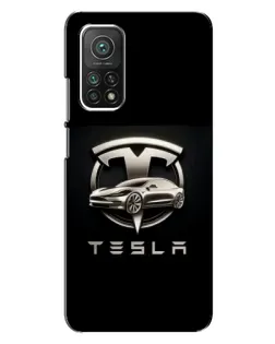 Чехол для Xiaomi Mi 10T Pro с картинкой «Tesla — серебристое авто» Чехол для Xiaomi Mi 10T Pro с картинкой «Tesla — серебристое авто»