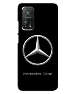 Чехол для Xiaomi Mi 10T Pro с картинкой «Mercedes Silver Logo»