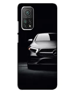 Чехол для Xiaomi Mi 10T Pro с картинкой «Свет фар Mercedes»