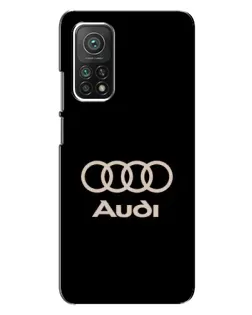 Чехол для Xiaomi Mi 10T Pro с картинкой «Audi — золотой логотип» Чехол для Xiaomi Mi 10T Pro с картинкой «Audi — золотой логотип»