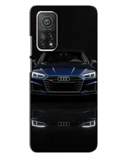 Чехол для Xiaomi Mi 10T Pro с картинкой «Audi — ночное отражение» Чехол для Xiaomi Mi 10T Pro с картинкой «Audi — ночное отражение»