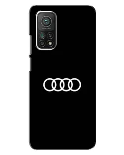 Чехол для Xiaomi Mi 10T Pro с картинкой «Audi White Logo» Чехол для Xiaomi Mi 10T Pro с картинкой «Audi White Logo»