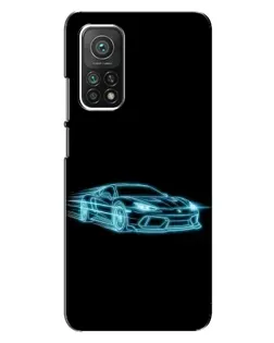 Чехол для Xiaomi Mi 10T Pro с картинкой «Неоновый контур Lamborghini» Чехол для Xiaomi Mi 10T Pro с картинкой «Неоновый контур Lamborghini»