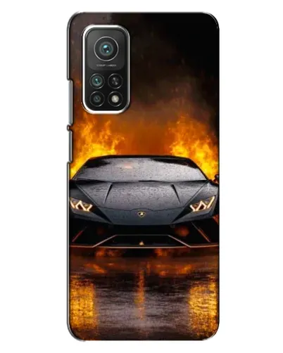 Чехол для Xiaomi Mi 10T Pro с картинкой «Lamborghini в огне» Чехол для Xiaomi Mi 10T Pro с картинкой «Lamborghini в огне»