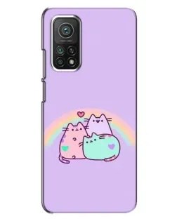 Чехол для Xiaomi Mi 10T Pro с картинкой «Радужные Пушины» Чехол для Xiaomi Mi 10T Pro с картинкой «Радужные Пушины»