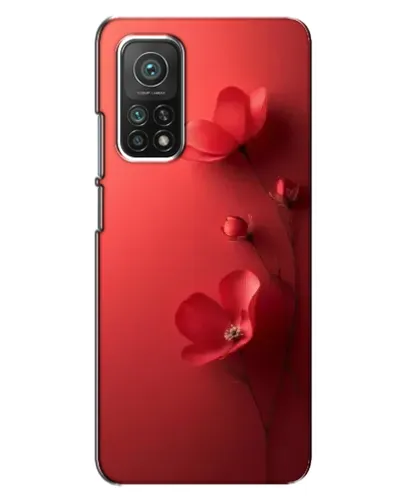 Чехол для Xiaomi Mi 10T Pro с картинкой «Маковые соцветия»