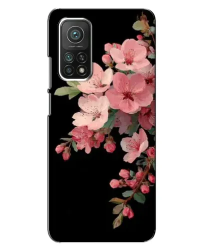 Чехол для Xiaomi Mi 10T Pro с картинкой «Розовая ветка сакуры»