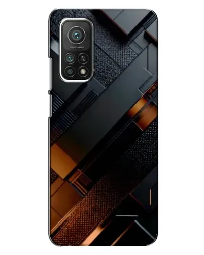 Чехол для Xiaomi Mi 10T Pro с картинкой «Черные геометрические блоки» Чехол для Xiaomi Mi 10T Pro с картинкой «Черные геометрические блоки»
