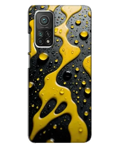 Чехол для Xiaomi Mi 10T Pro с картинкой «Жидкое желтое золото» Чехол для Xiaomi Mi 10T Pro с картинкой «Жидкое желтое золото»