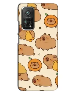 Чехол для Xiaomi Mi 10T Pro с картинкой «Капибары с апельсинами» Чехол для Xiaomi Mi 10T Pro с картинкой «Капибары с апельсинами»