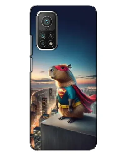 Чехол для Xiaomi Mi 10T Pro с картинкой «Капи-мен супергерой» Чехол для Xiaomi Mi 10T Pro с картинкой «Капи-мен супергерой»
