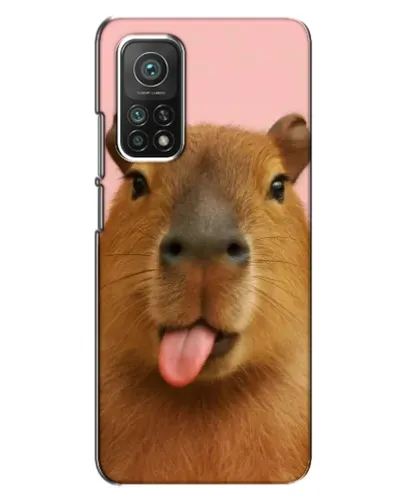 Чехол для Xiaomi Mi 10T Pro с картинкой «Капибара с языком» Чехол для Xiaomi Mi 10T Pro с картинкой «Капибара с языком»