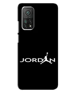 Чохол для Xiaomi Mi 10T з картинкою «Jordan White Logo»