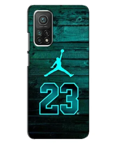 Чехол для Xiaomi Mi 10T с картинкой «Jordan Cyan 23» Чехол для Xiaomi Mi 10T с картинкой «Jordan Cyan 23»
