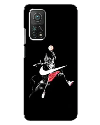 Чехол для Xiaomi Mi 10T с картинкой «Jordan Jumpman» Чехол для Xiaomi Mi 10T с картинкой «Jordan Jumpman»