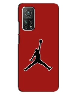 Чохол для Xiaomi Mi 10T з картинкою «Jordan Red Back»