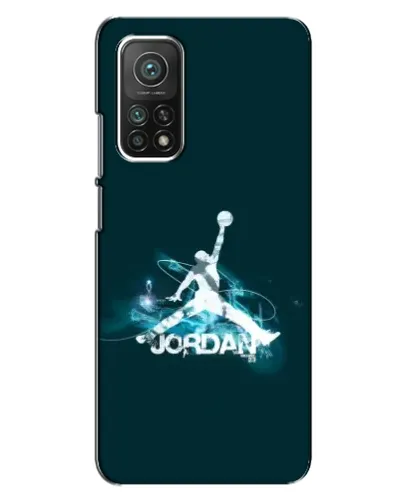 Чехол для Xiaomi Mi 10T с картинкой «Jordan Blue Fire» Чехол для Xiaomi Mi 10T с картинкой «Jordan Blue Fire»