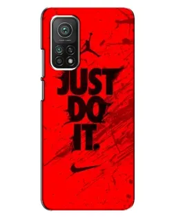 Чохол для Xiaomi Mi 10T з картинкою «Nike Just Do It»