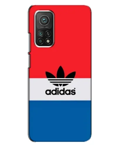 Чехол для Xiaomi Mi 10T с картинкой «Ретро блоки Adidas»