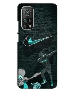 Чехол для Xiaomi Mi 10T с картинкой «Спортивный арт Nike» Чехол для Xiaomi Mi 10T с картинкой «Спортивный арт Nike»