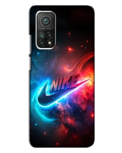 Чехол для Xiaomi Mi 10T с картинкой «Огненный логотип Nike» Чехол для Xiaomi Mi 10T с картинкой «Огненный логотип Nike»