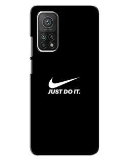 Чехол для Xiaomi Mi 10T с картинкой «Минимализм от Nike» Чехол для Xiaomi Mi 10T с картинкой «Минимализм от Nike»