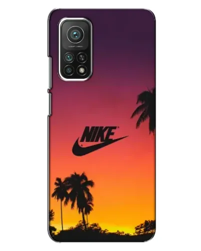 Чехол для Xiaomi Mi 10T с картинкой «Nike на закате солнца» Чехол для Xiaomi Mi 10T с картинкой «Nike на закате солнца»