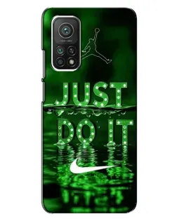 Чехол для Xiaomi Mi 10T с картинкой «Зеленый неоновый Nike» Чехол для Xiaomi Mi 10T с картинкой «Зеленый неоновый Nike»