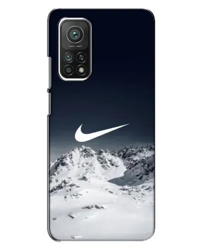 Чехол для Xiaomi Mi 10T с картинкой «Nike — зимние горы» Чехол для Xiaomi Mi 10T с картинкой «Nike — зимние горы»