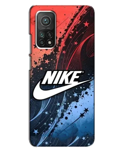 Чехол для Xiaomi Mi 10T с картинкой «Градиентный принт Найк» Чехол для Xiaomi Mi 10T с картинкой «Градиентный принт Найк»