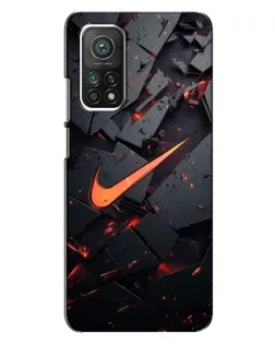 Чехол для Xiaomi Mi 10T с картинкой «Nike — эффект разломов» Чехол для Xiaomi Mi 10T с картинкой «Nike — эффект разломов»