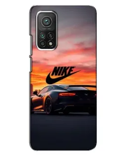 Чехол для Xiaomi Mi 10T с картинкой «Nike и суперкар» Чехол для Xiaomi Mi 10T с картинкой «Nike и суперкар»