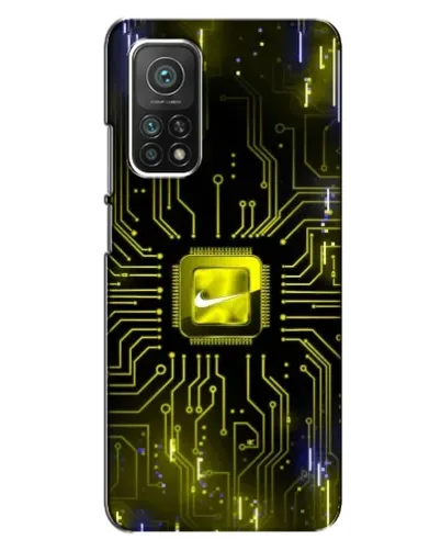 Чехол для Xiaomi Mi 10T с картинкой «Nike — золотая искра» Чехол для Xiaomi Mi 10T с картинкой «Nike — золотая искра»