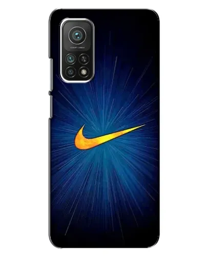 Чехол для Xiaomi Mi 10T с картинкой «Синий пульс Nike» Чехол для Xiaomi Mi 10T с картинкой «Синий пульс Nike»