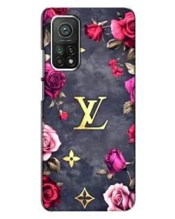 Чехол для Xiaomi Mi 10T с картинкой «Цветочный Louis Vuitton» Чехол для Xiaomi Mi 10T с картинкой «Цветочный Louis Vuitton»