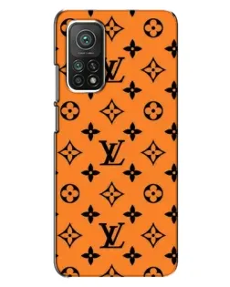 Чехол для Xiaomi Mi 10T с картинкой «Оранжевый стиль LV»